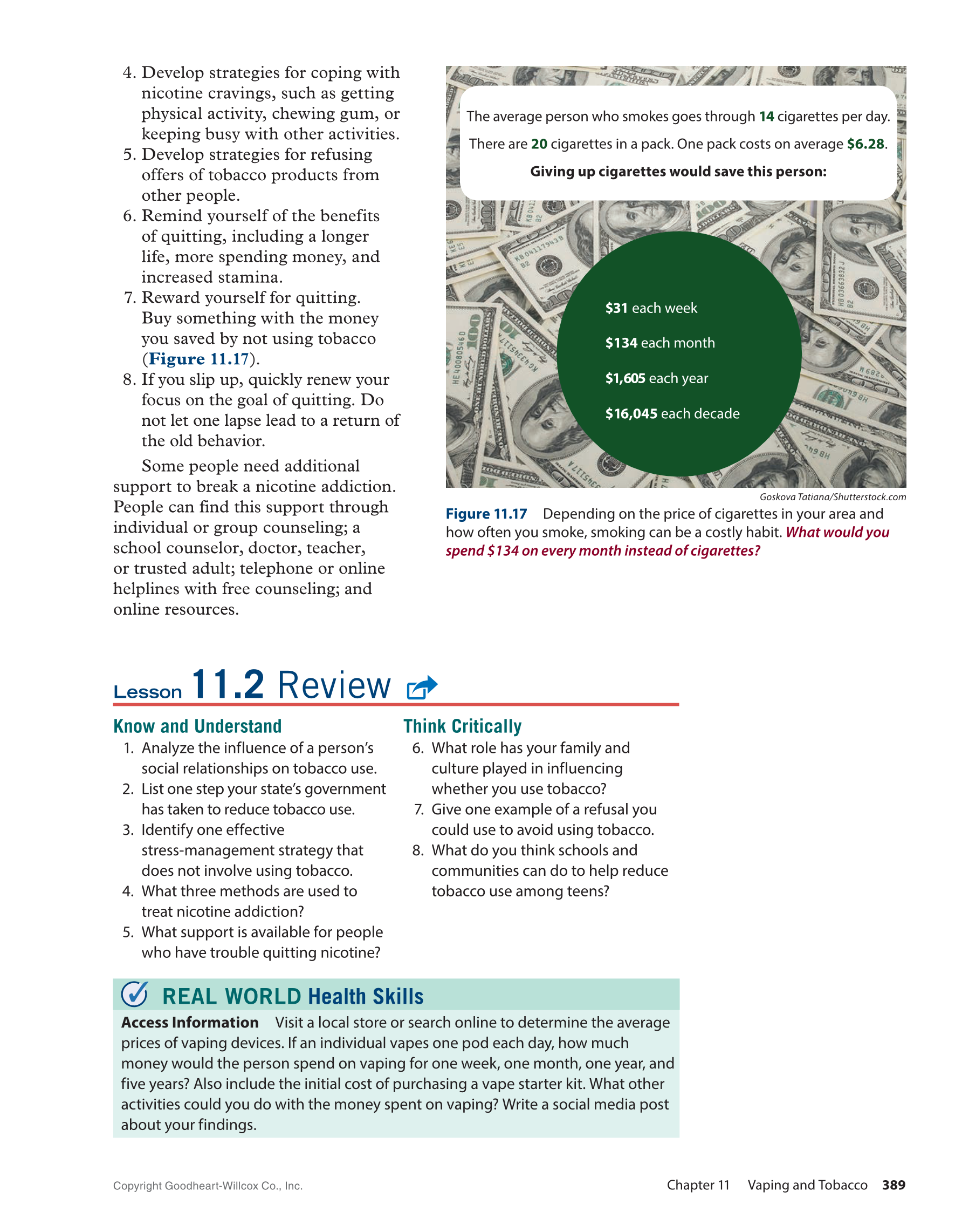 Comprehensive Health Skills 3e page 389