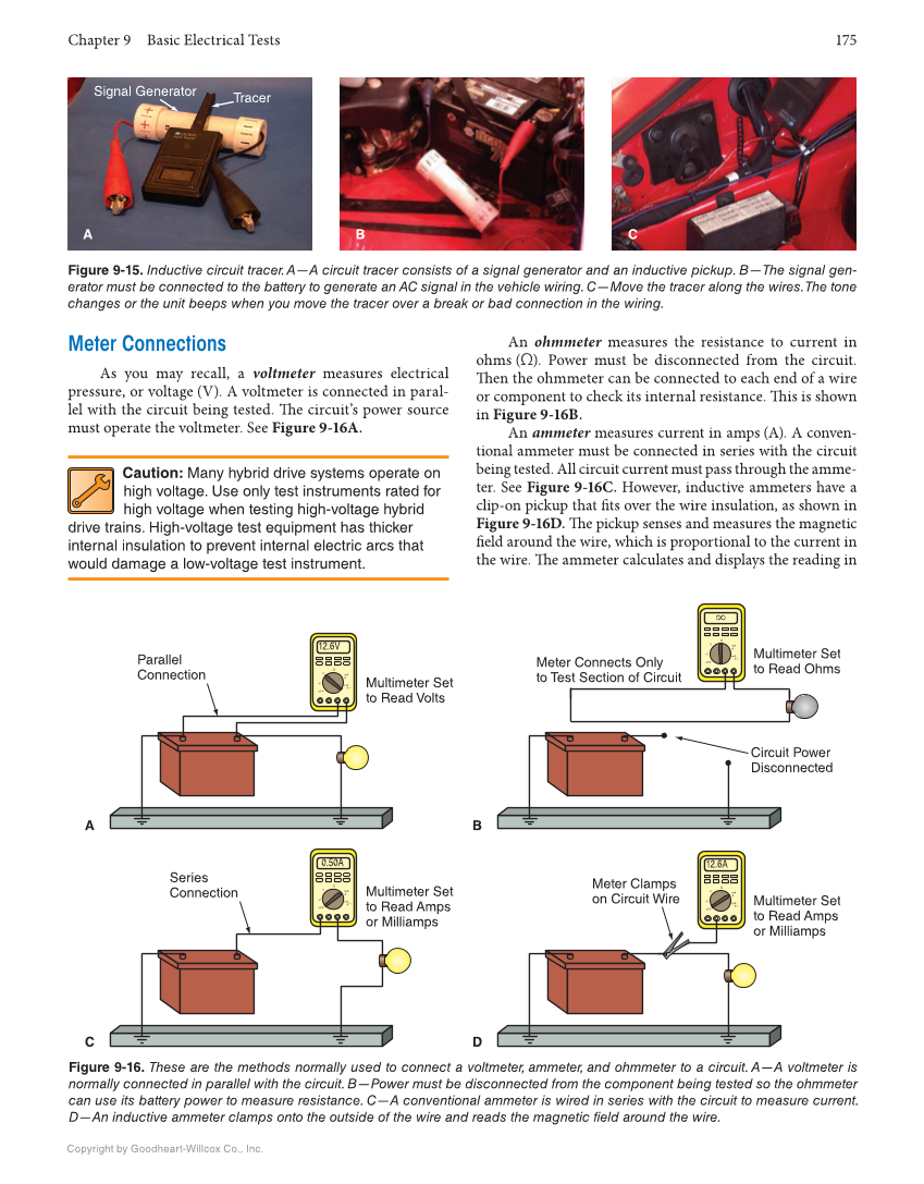 Auto Electricity and Electronics, 7th Edition, Online Textbook page 175