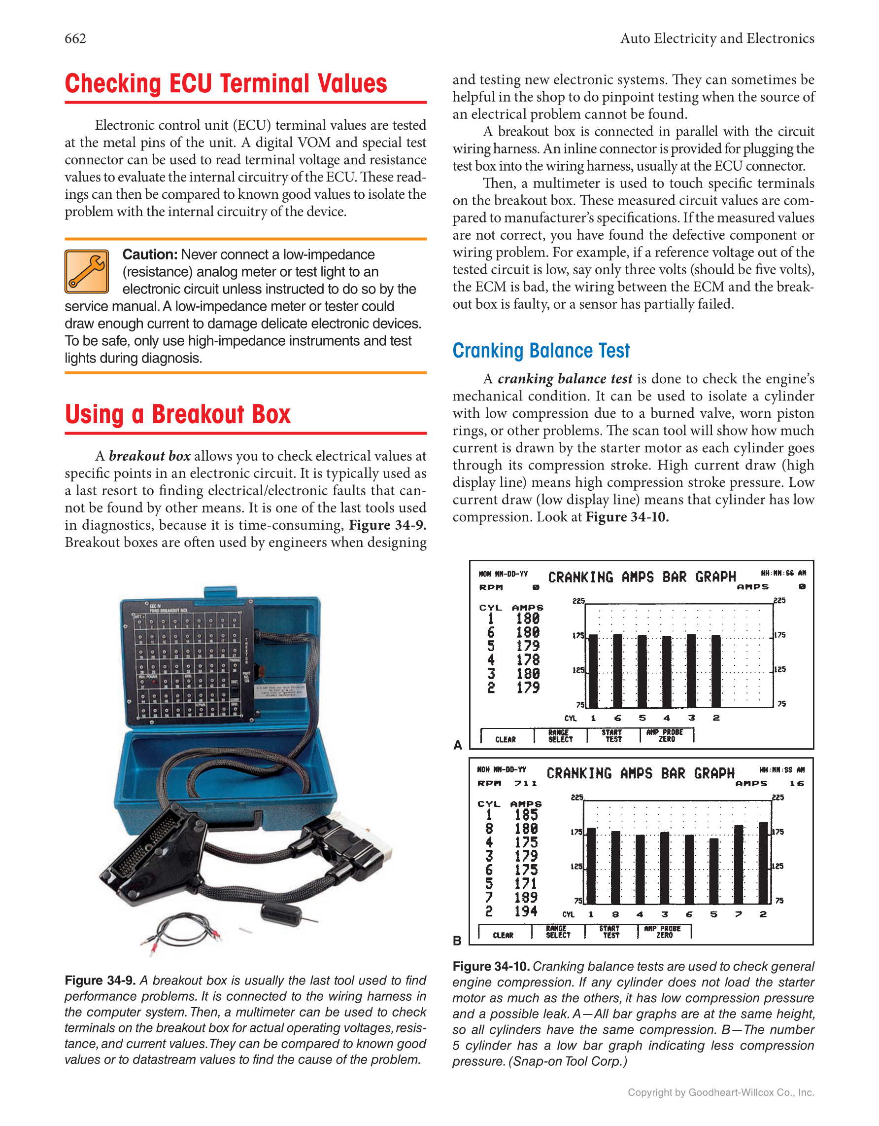 Auto Electricity and Electronics, 7th Edition, Online Textbook page 662