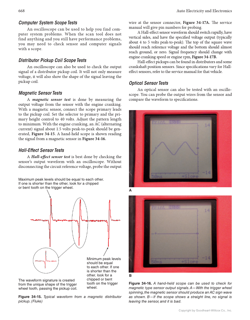 Auto Electricity and Electronics, 7th Edition, Online Textbook page 668