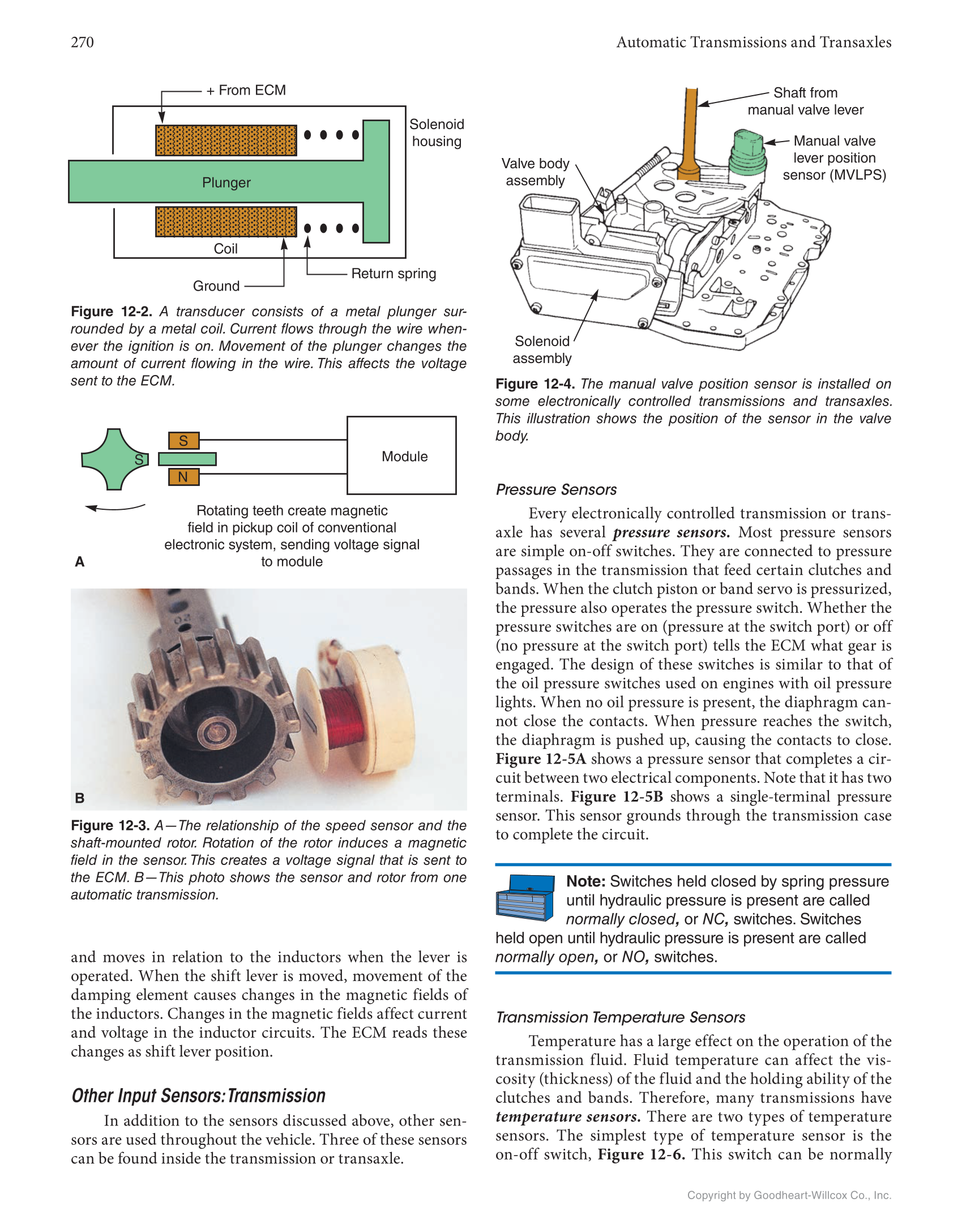 Automatic Transmissions and Transaxles, 5th Edition, Online Textbook page 270
