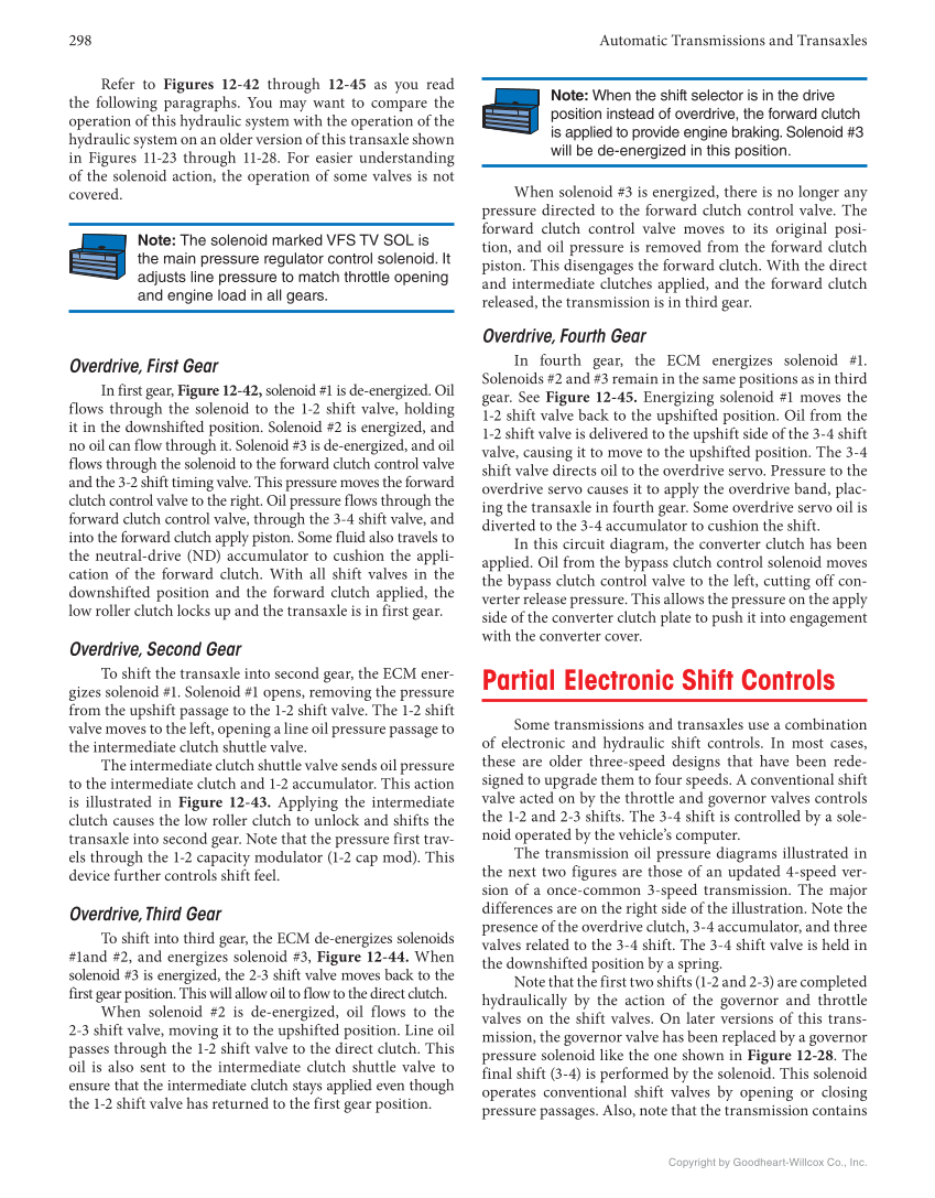 Automatic Transmissions and Transaxles, 5th Edition, Online Textbook ...