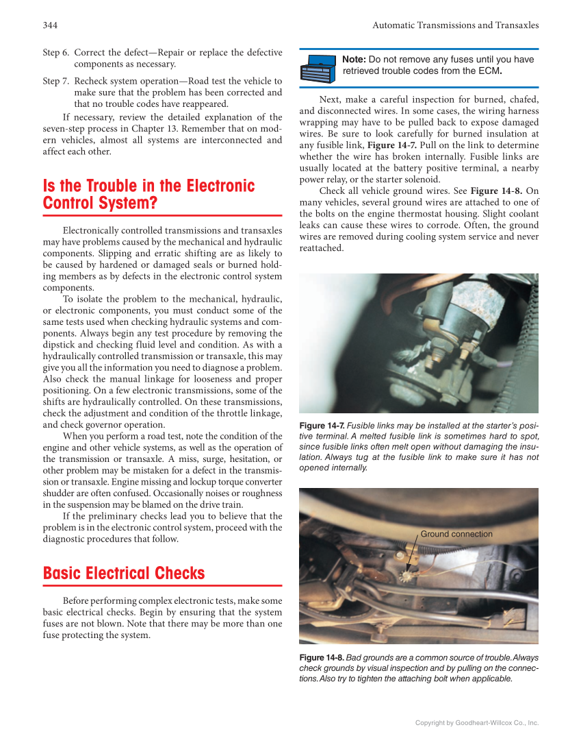 Automatic Transmissions and Transaxles, 5th Edition, Online Textbook page 344