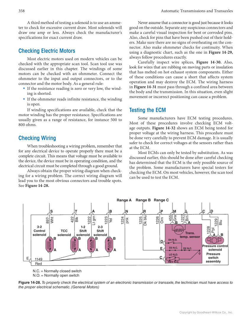 Automatic Transmissions and Transaxles, 5th Edition, Online Textbook ...