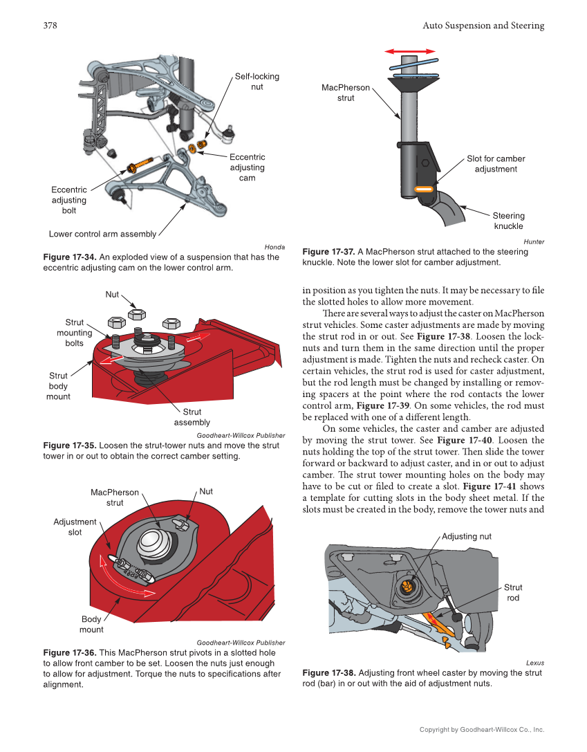 Auto Suspension and Steering, 5th Edition, Online Textbook page 378