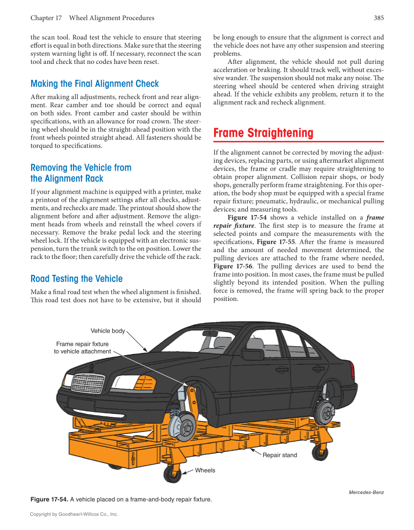 Auto Suspension and Steering, 5th Edition, Online Textbook page 385