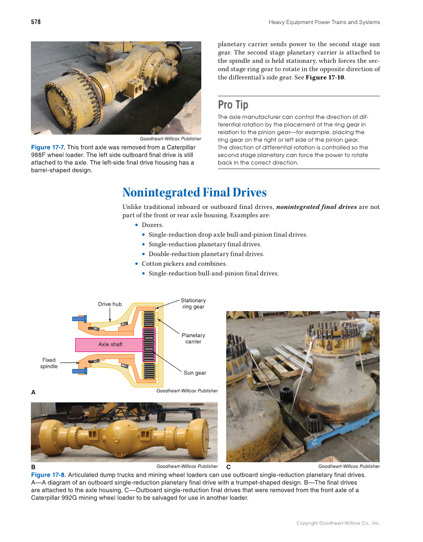 Heavy Equipment Power Trains and Systems, 1st Edition page 578