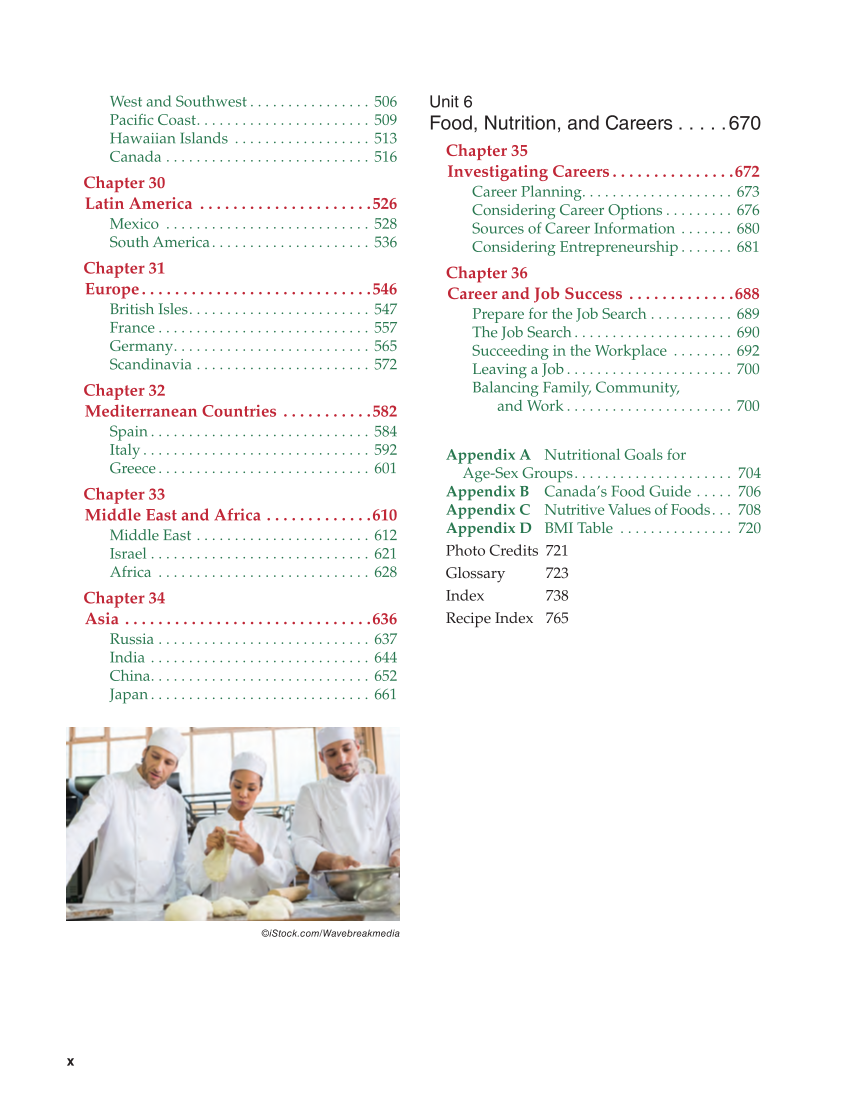 Guide To Good Food Nutrition And Food Preparation 15e Textbook Page X Guide To Good Food Nutrition And Food Preparation 15e Textbook Page X