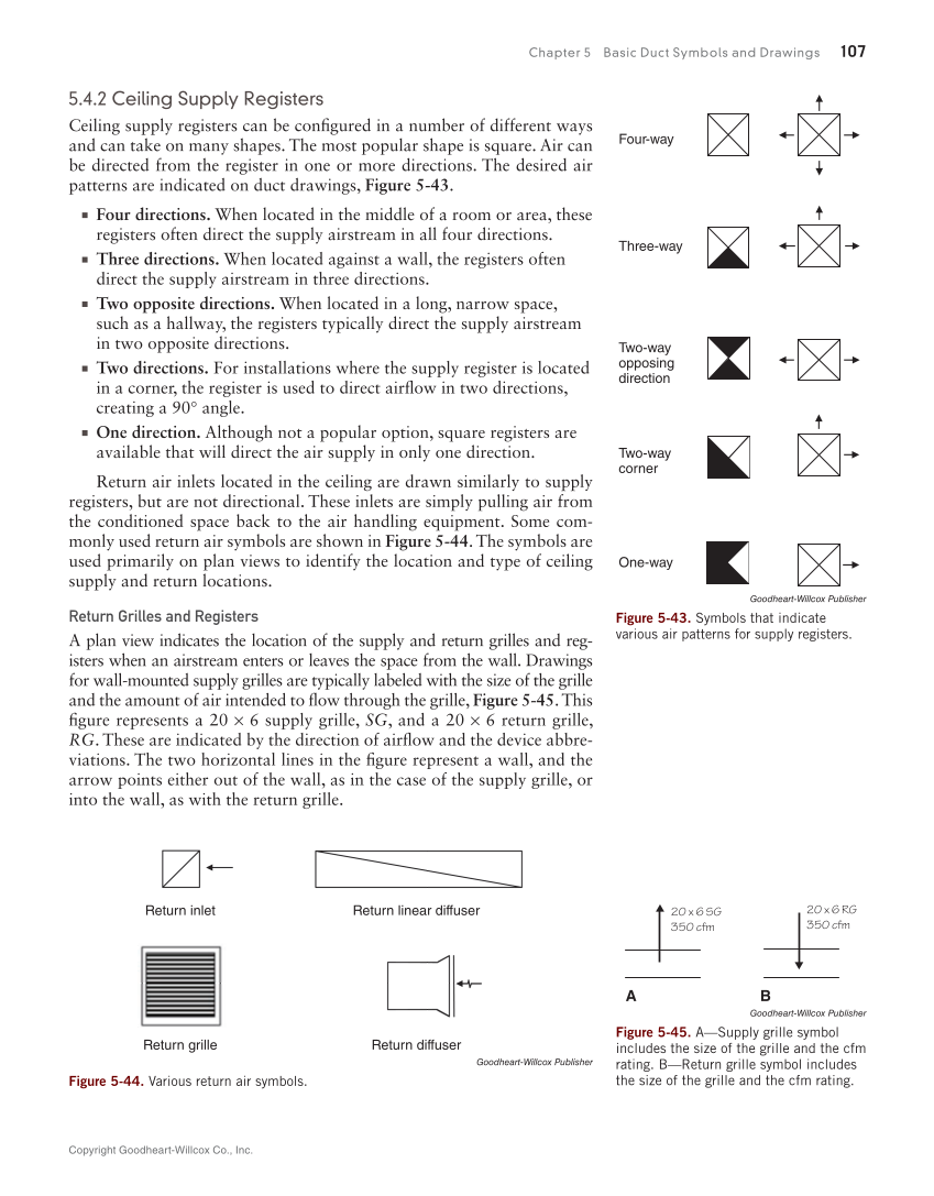 Print Reading for HVACR, 1st Edition page 107