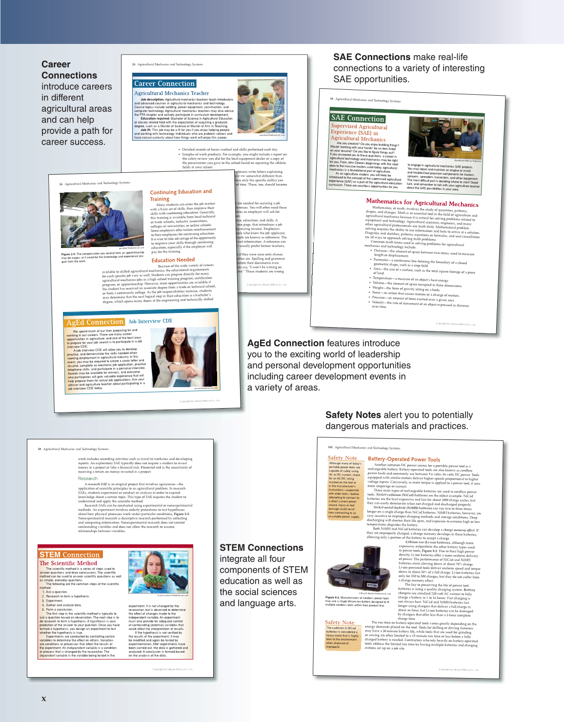 Agricultural Mechanics and Technology Systems, 1st Edition page x