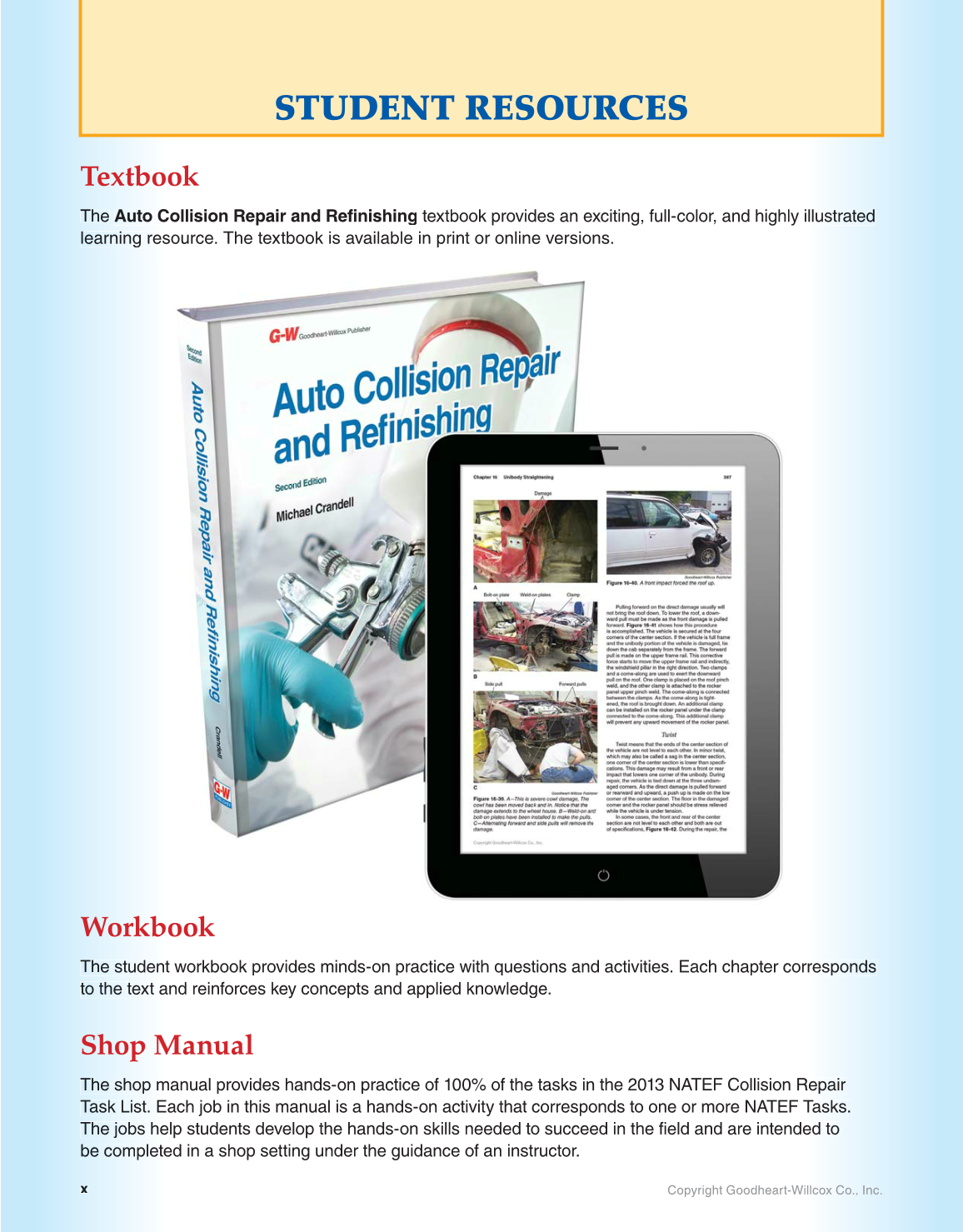 Auto Collision Repair And Refinishing 2nd Edition Page X 10 Of 944