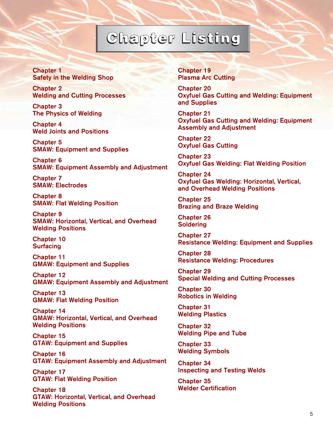 Welding Technology Fundamentals 4th Edition Page 5 5 Of 463