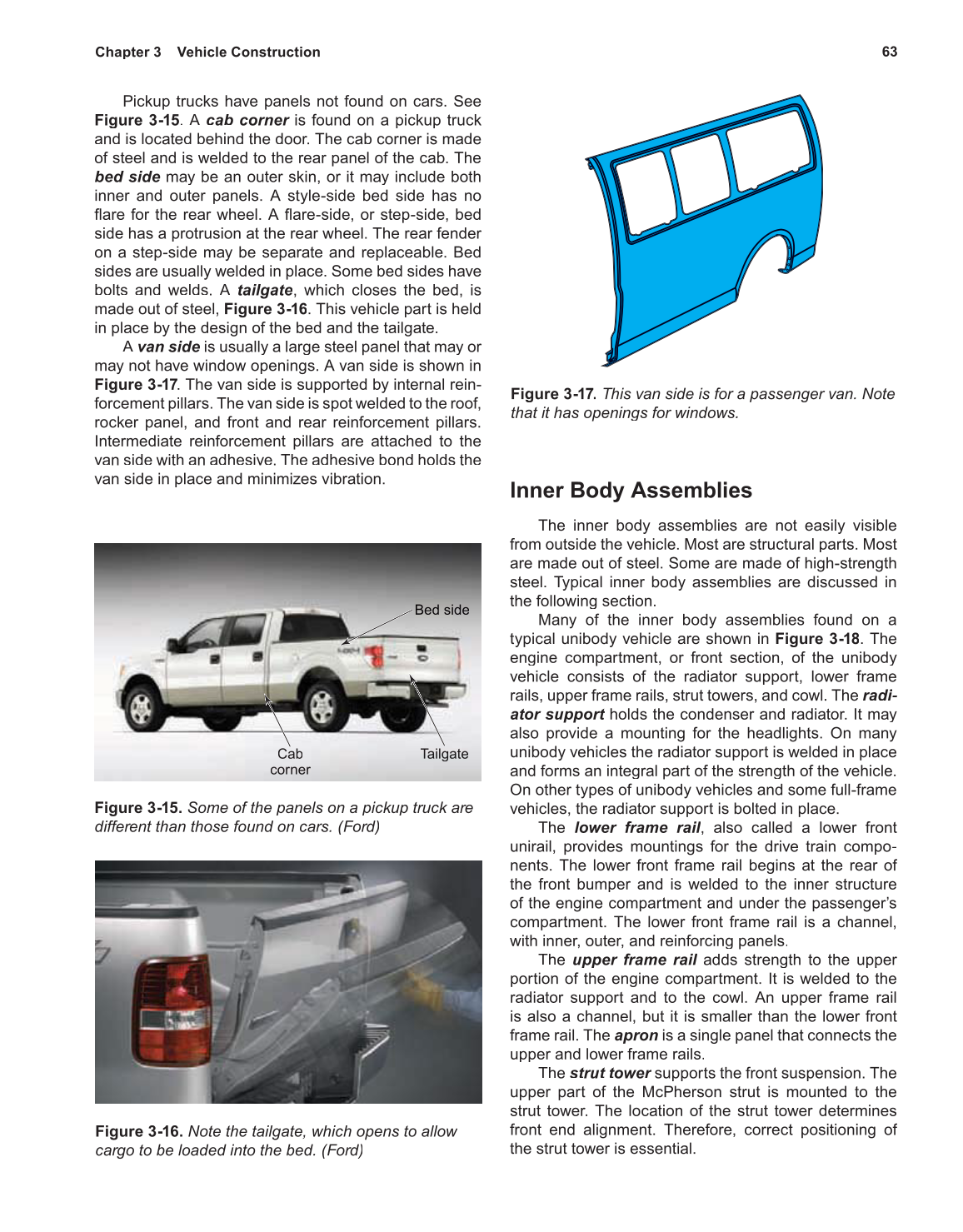 replacement tailgate ford on Auto Collision Repair And Refinishing 1st Edition Page 63 63 Of 880