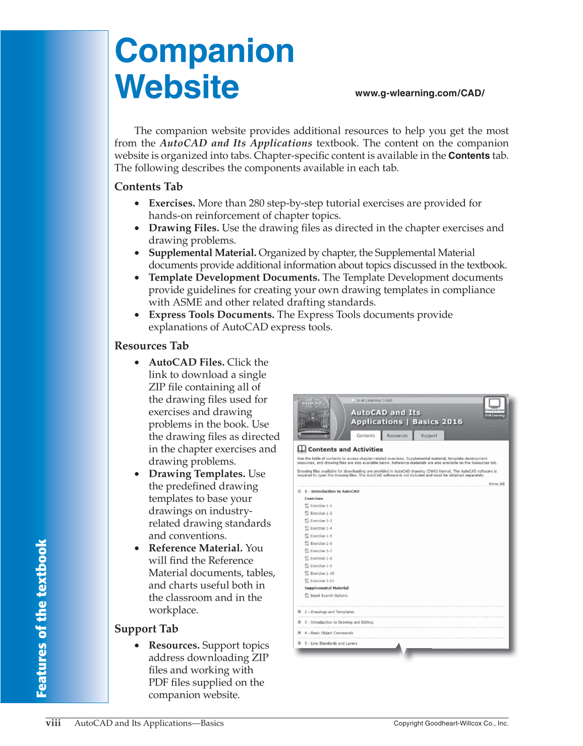 Autocad And Its Applications Basics 2016 23rd Edition Page Viii 8 Of 1056