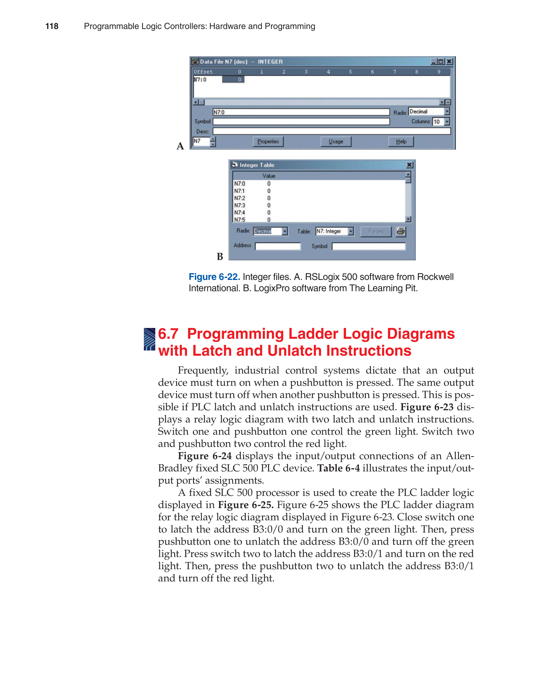 Programmable Logic Controllers, 3rd Edition page 118