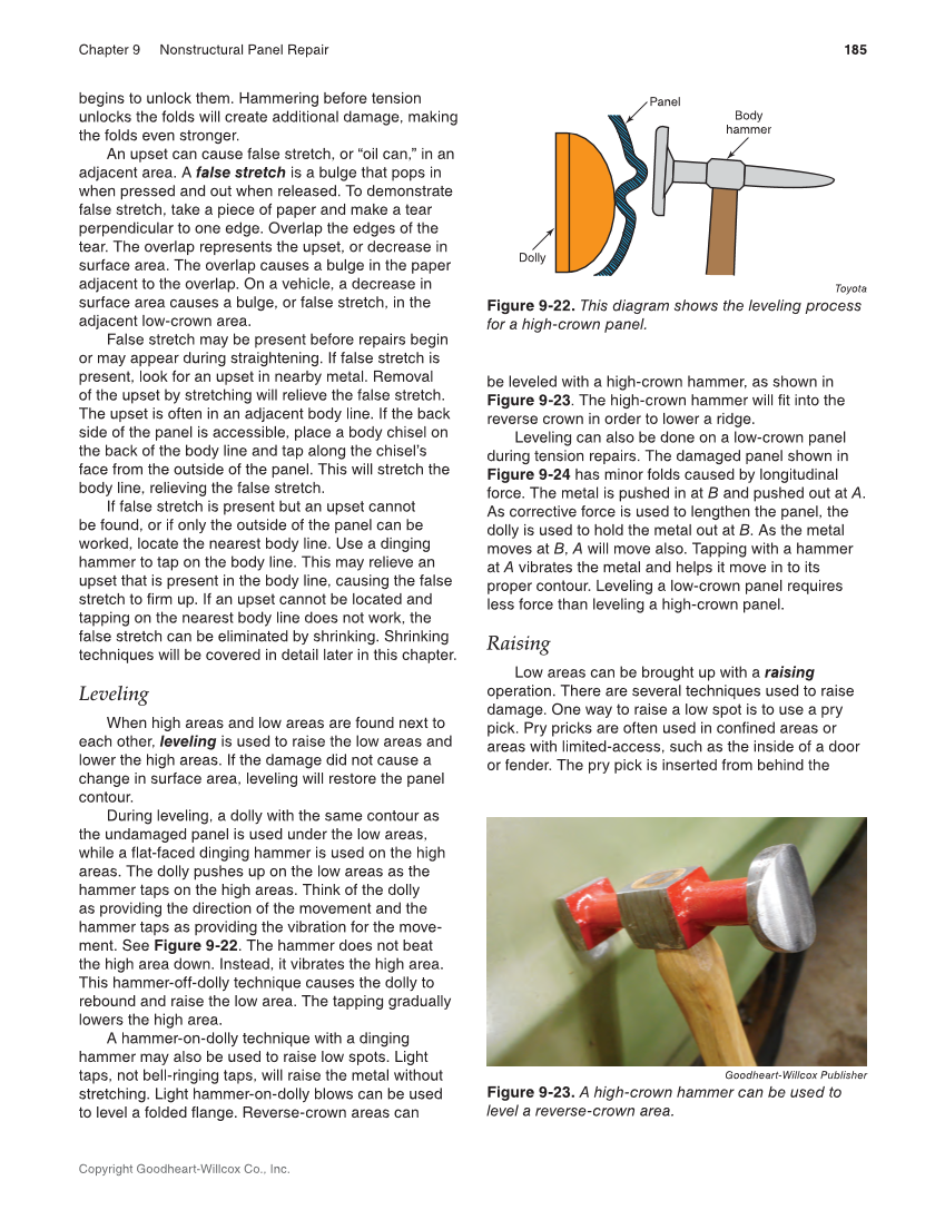 Auto Collision Repair And Refinishing 3e Textbook Page 185 9 Of 960