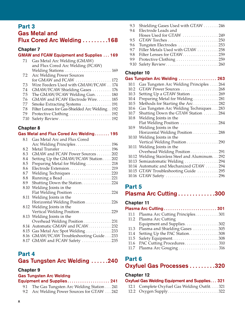 Modern Welding 12th Edition Page Ix 17 Of 928