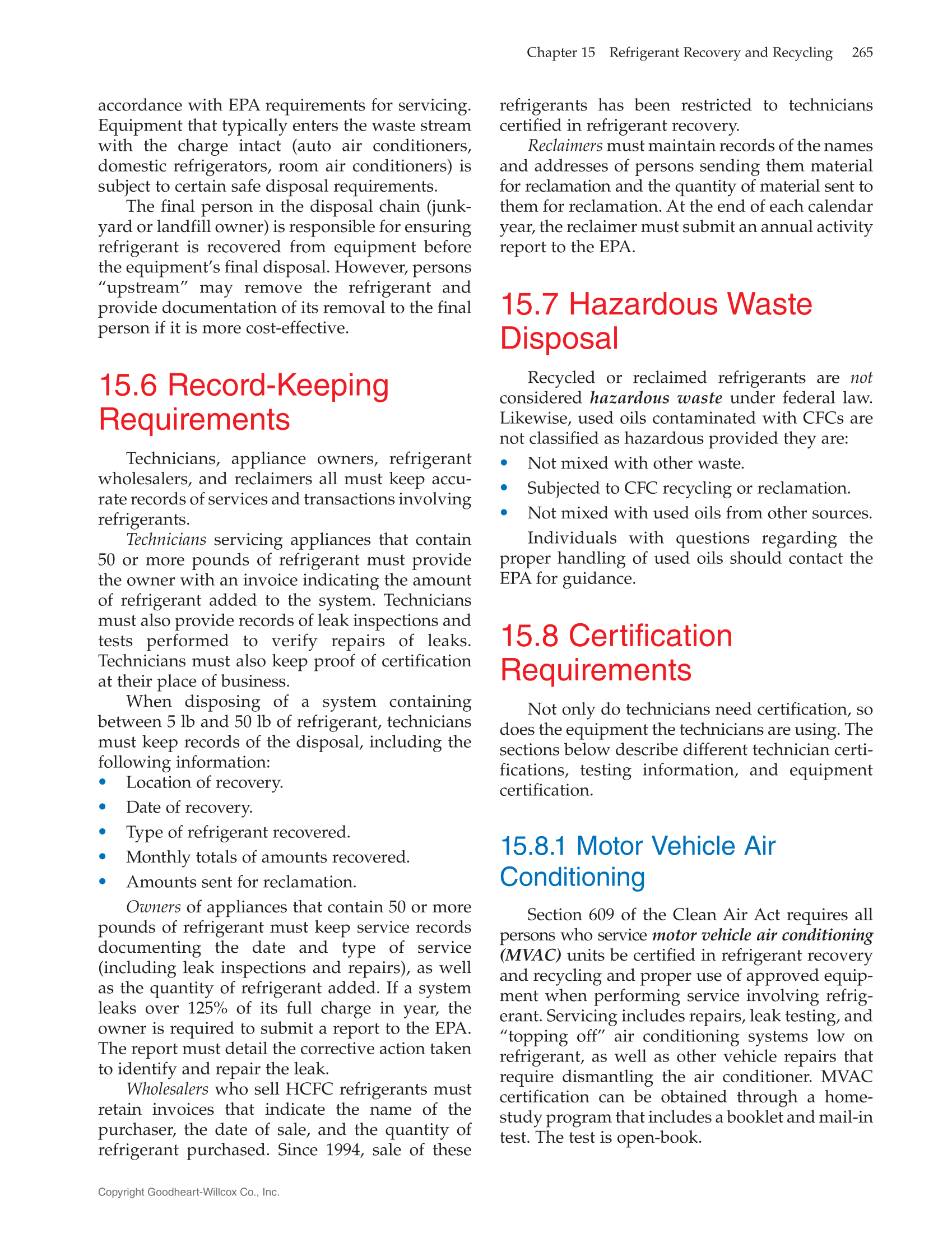 Heating and Cooling Essentials 5e, Textbook page 265
