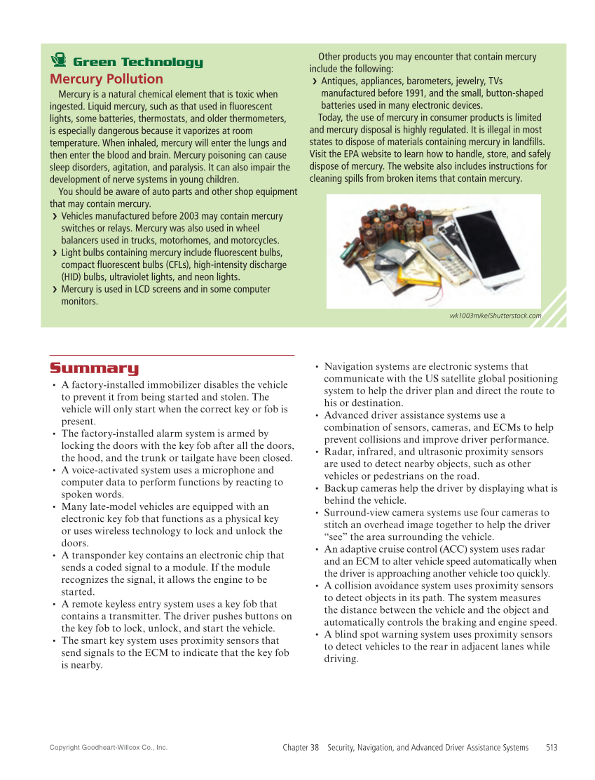 Modern Automotive Technology 10e, Textbook page 513