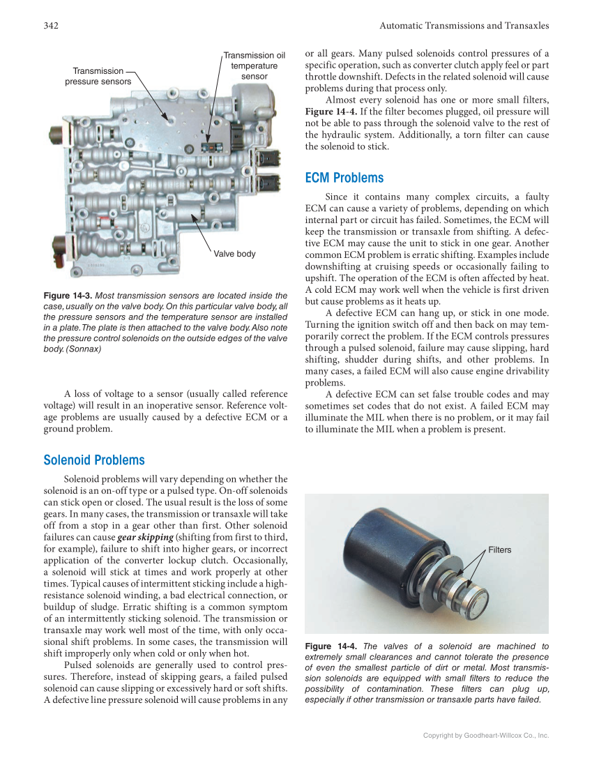 Automatic Transmissions and Transaxles, 5th Edition page 342