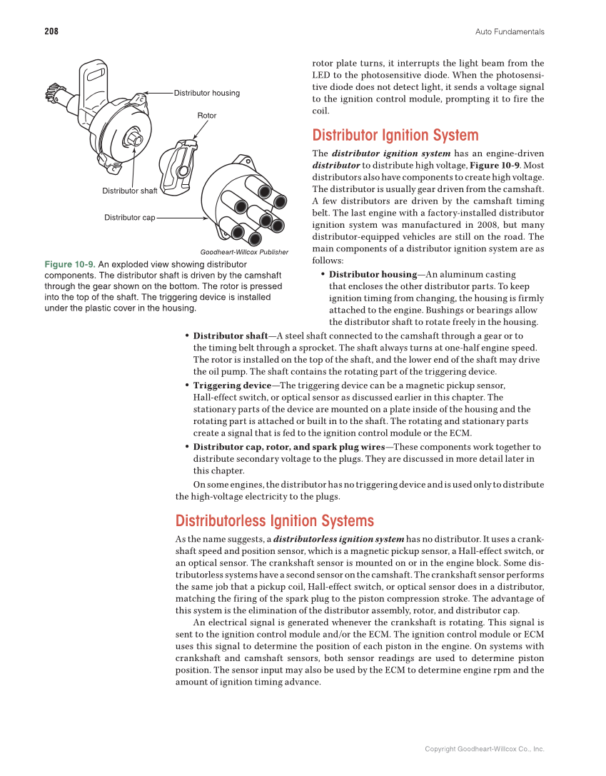 Auto Fundamentals, 12th Edition page 208