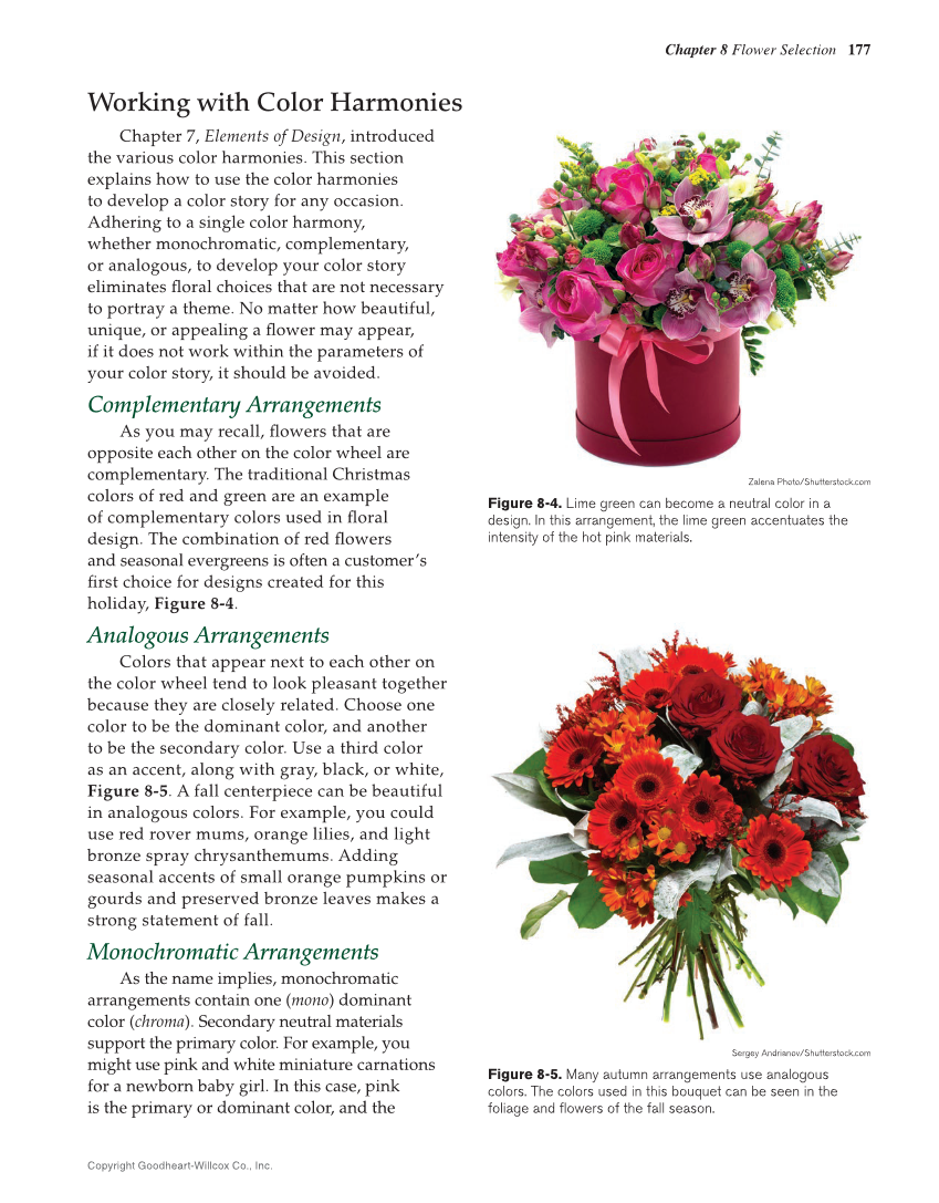 Principles of Floral Design An Illustrated Guide, 2nd Edition page 177